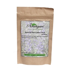 Natural Colour and Nourish Hair Pack, Soft Black